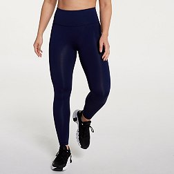Tuff Athletics Leggings Crop Tight (Medium) Black at  Women's  Clothing store