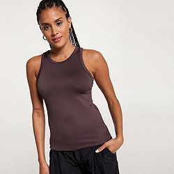 Women's Everyday Soft Racerback Tank Top - All In Motion™ Black 2X