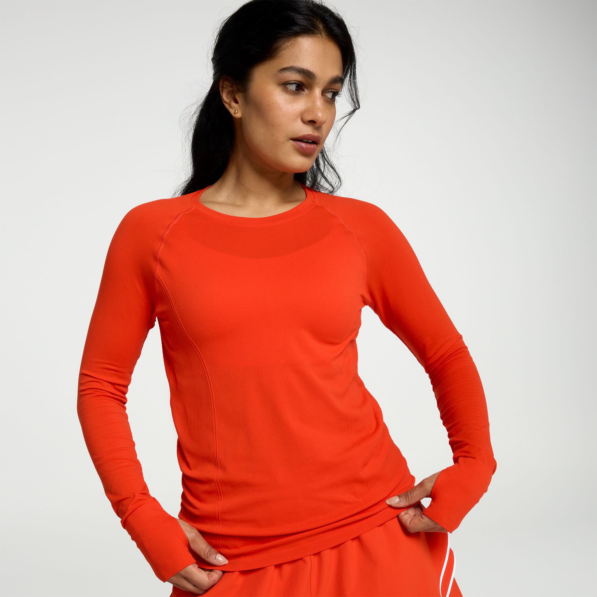 CALIA Women's Seamless Long Sleeve Tee