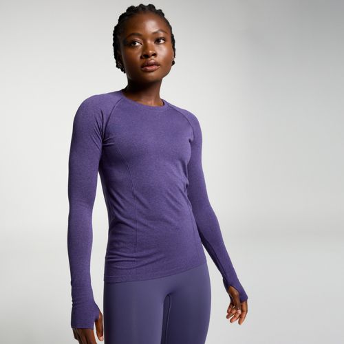 新品　WOMEN’S BACK LOGO LINE LS MOCK NECK 新品 WOMEN'S BACK LOGO LINE LS MOCK NECK MS Logo Blue
