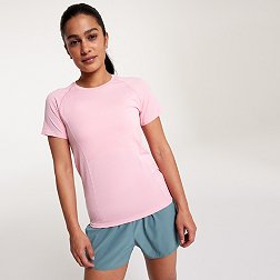 RUNNING GIRL Seamless Workout Shirts for Women Dry-Fit Short Sleeve T-Shirts  Crew Neck Stretch Yoga Tops Athletic Shirts (TX2443,3PACK, L) at  Women's  Clothing store