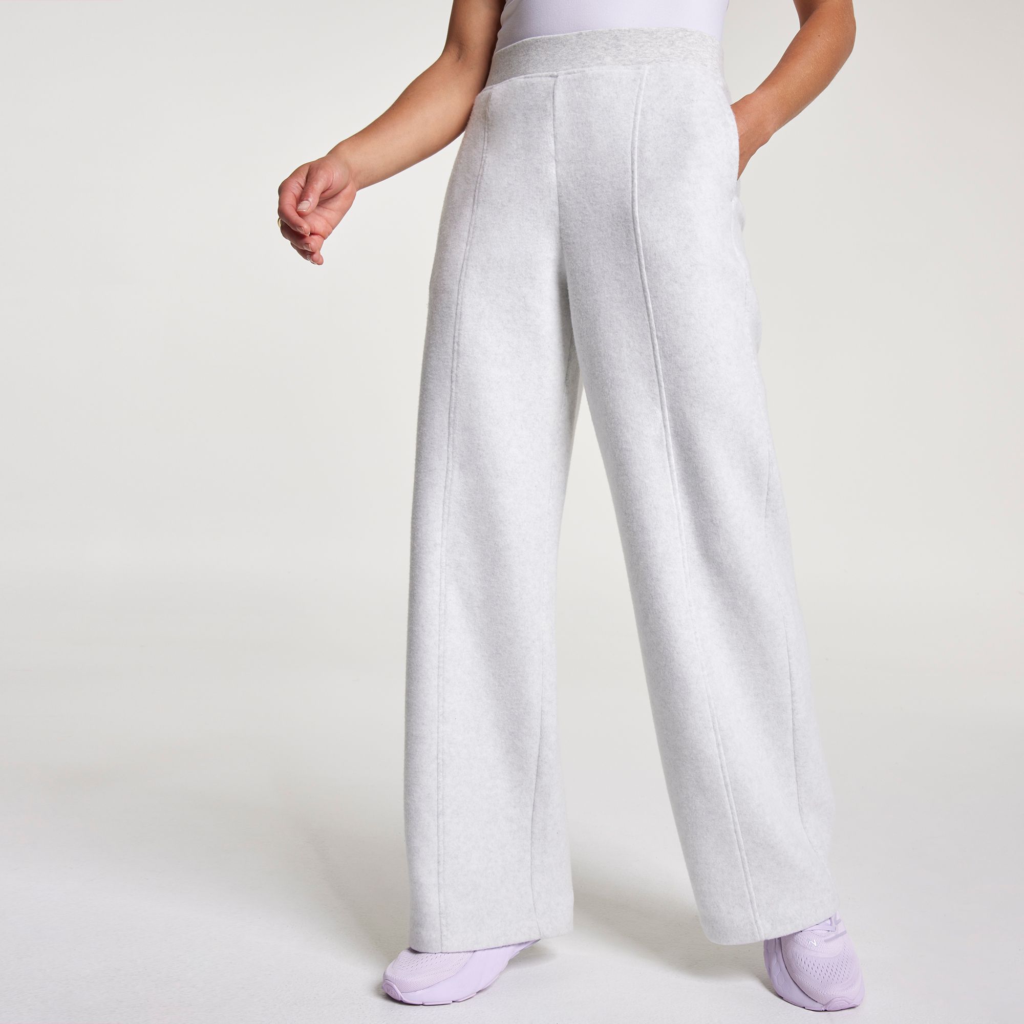CALIA Women's Super Plush Wide Leg Sweatpants