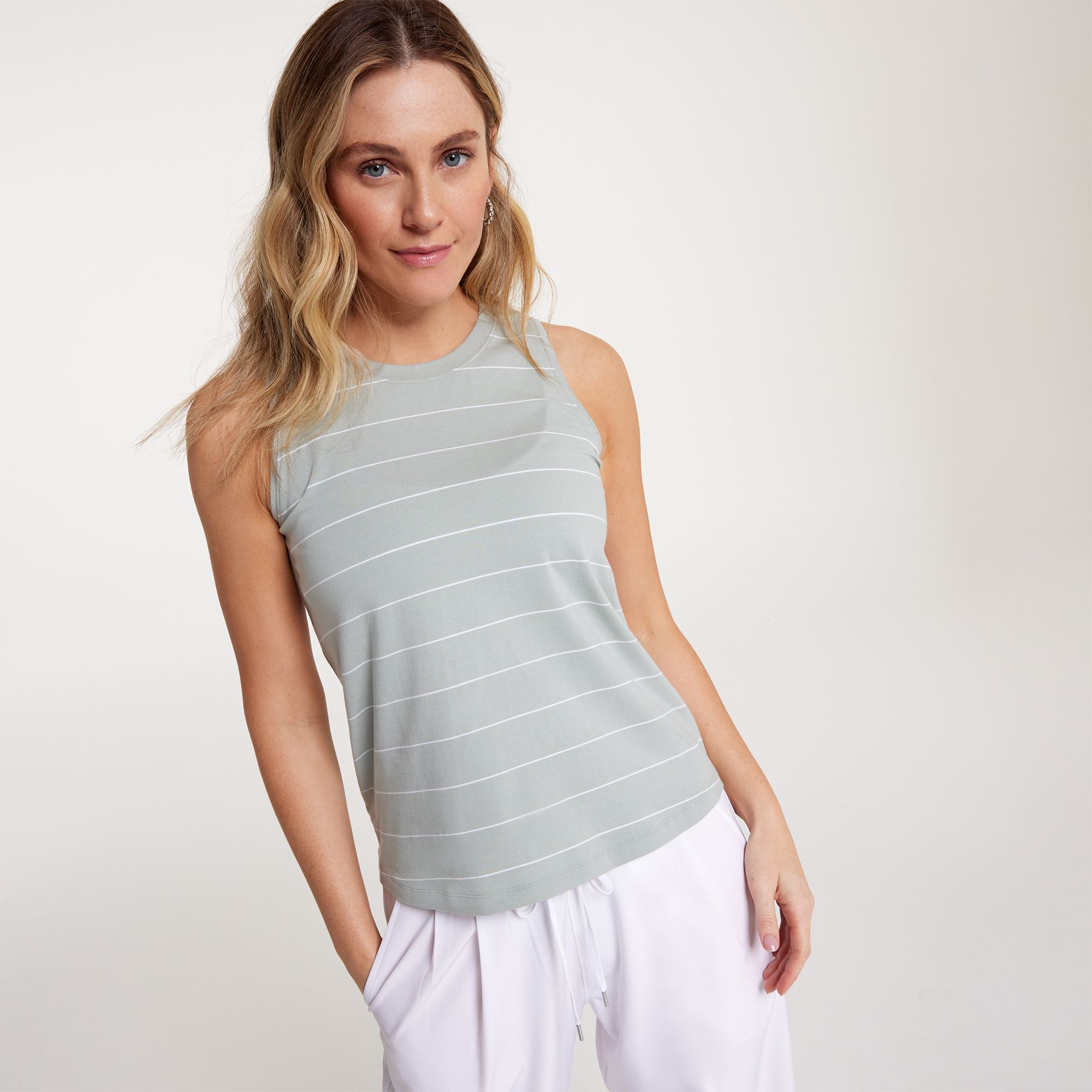 CALIA Women's Everyday Shirttail Tank