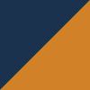 Navy/Saffron
