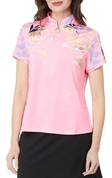 Jamie Sadock Women's Flora Short Sleeve Golf Polo