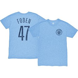 1863 FC Manchester City Phil Foden #47 Light Blue T-Shirt