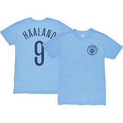 1863 FC Manchester City Erling Haaland #9 Light Blue T-Shirt