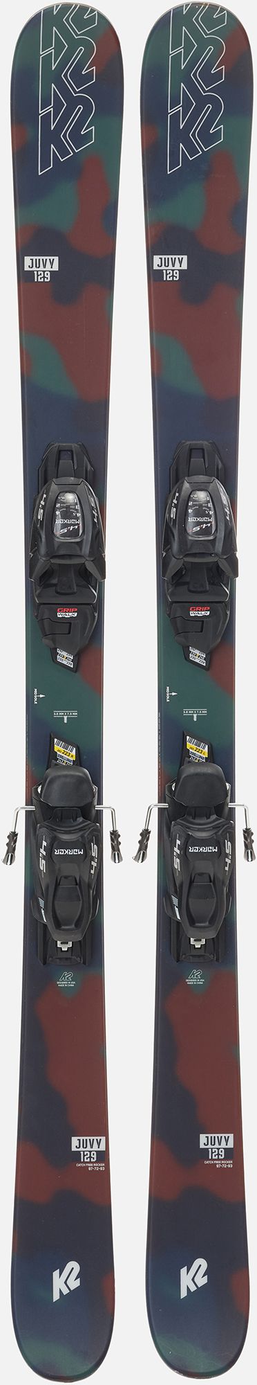 K2 Juvy Kids' Skis with 4.5 Binding 2024