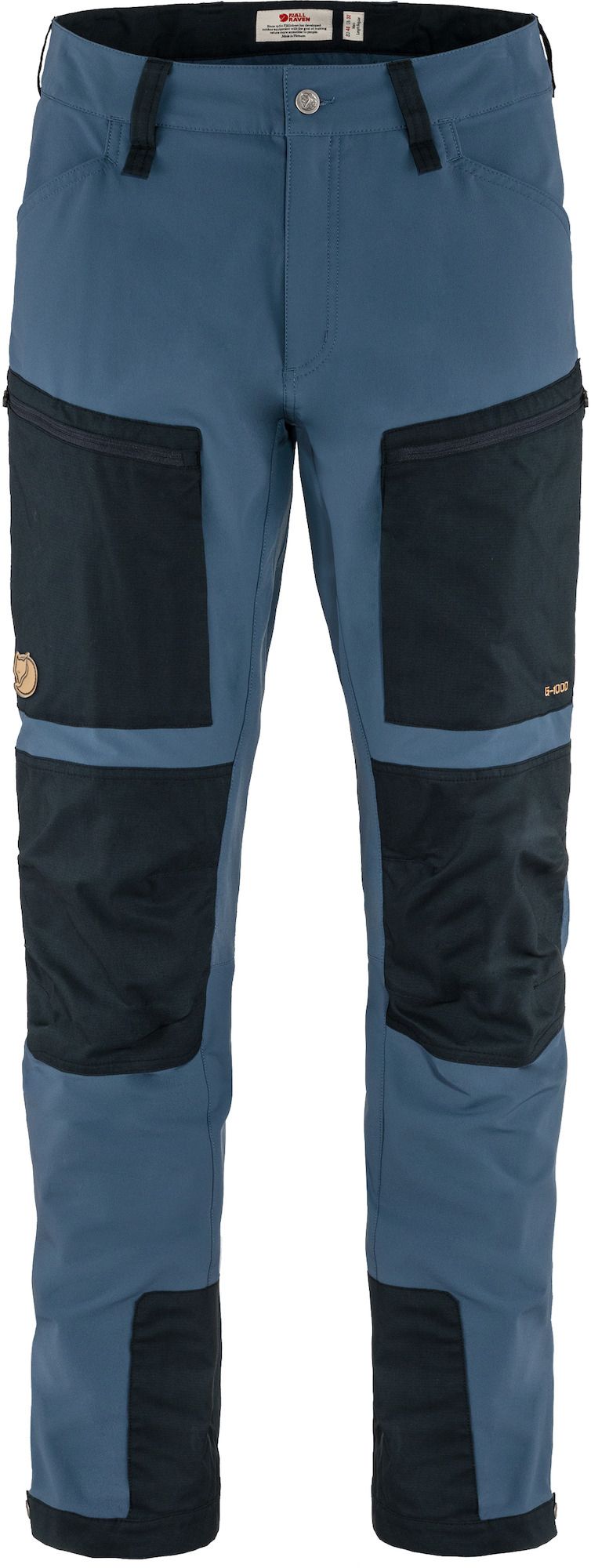 Photos - Ski Wear FjallRaven Men's Keb Agile Trouser, Size 37, Indigo Blue/Dark Navy 23KCZMK 