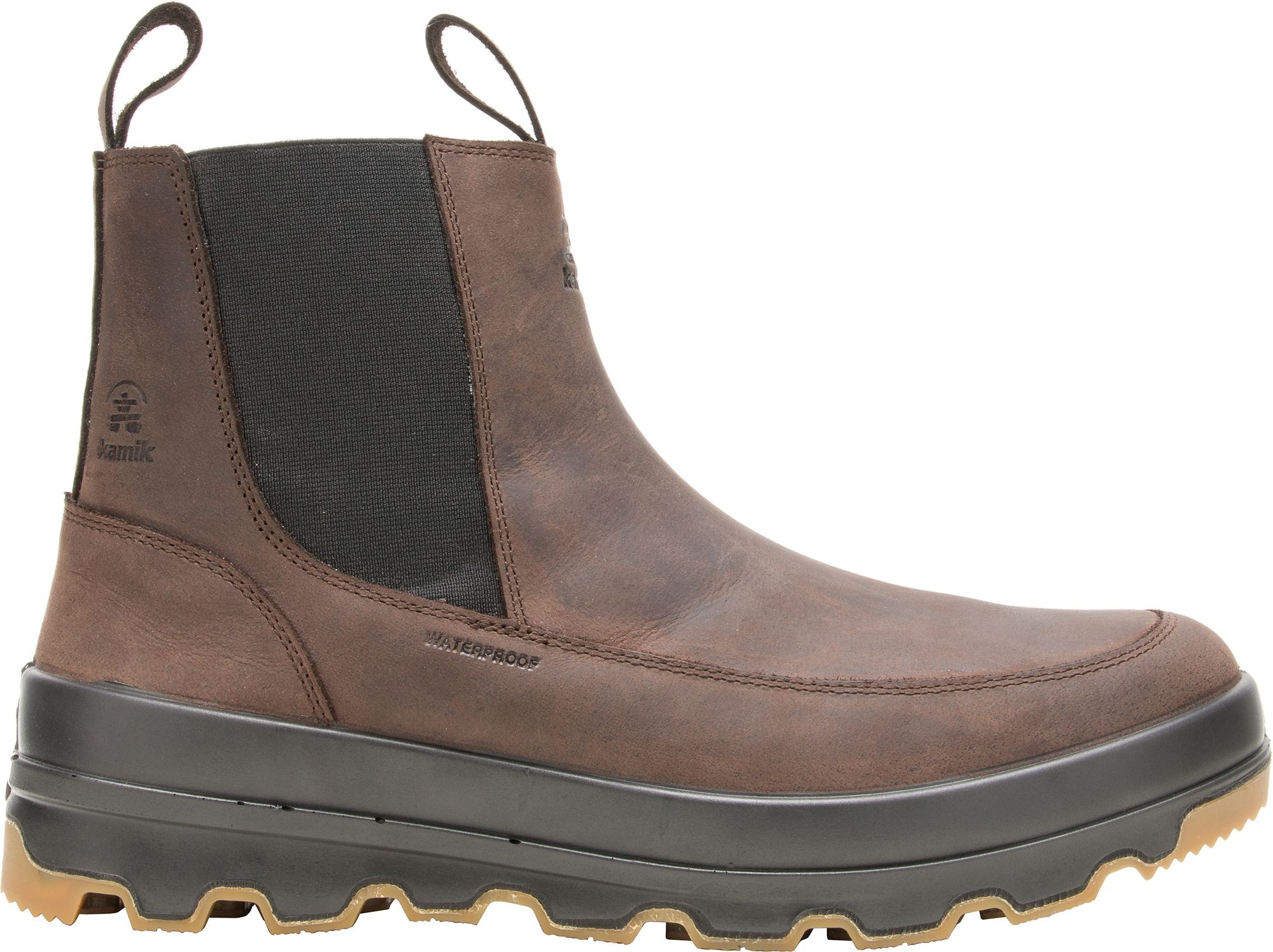 Kamik Men's Inception C Waterproof Slip-On Winter Boots