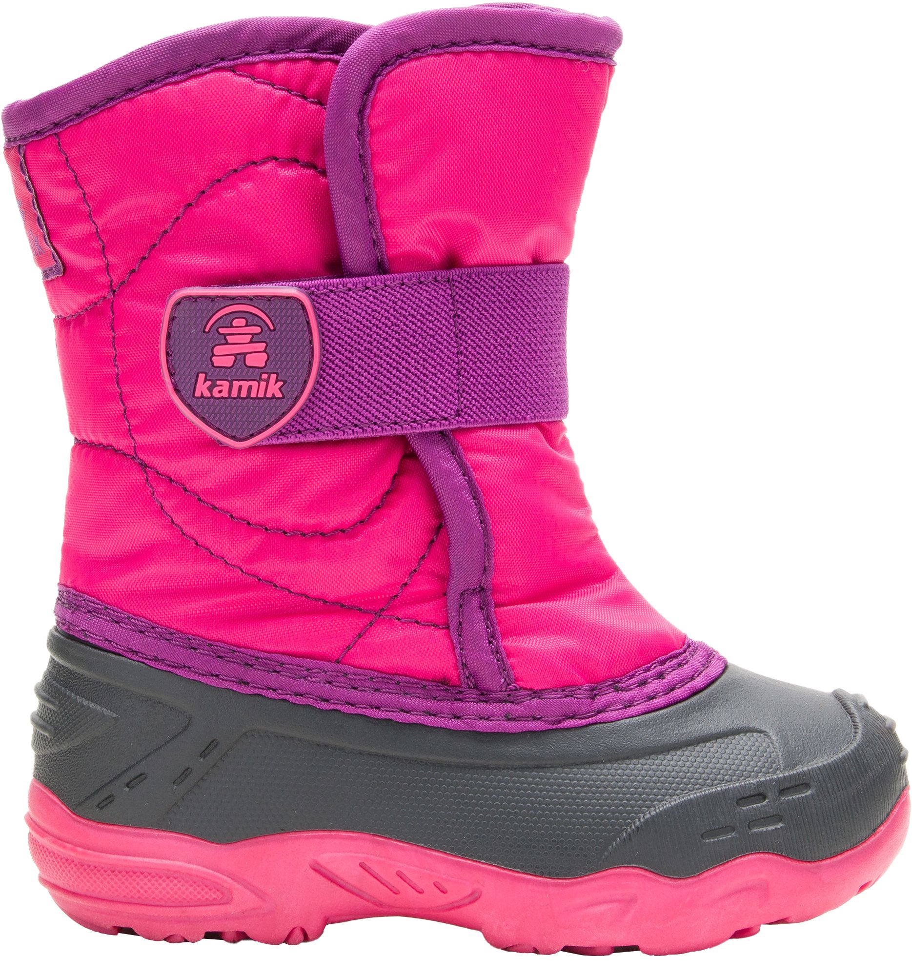 Kamik Toddler Snowbug 5 Waterproof Winter Boots - Pink