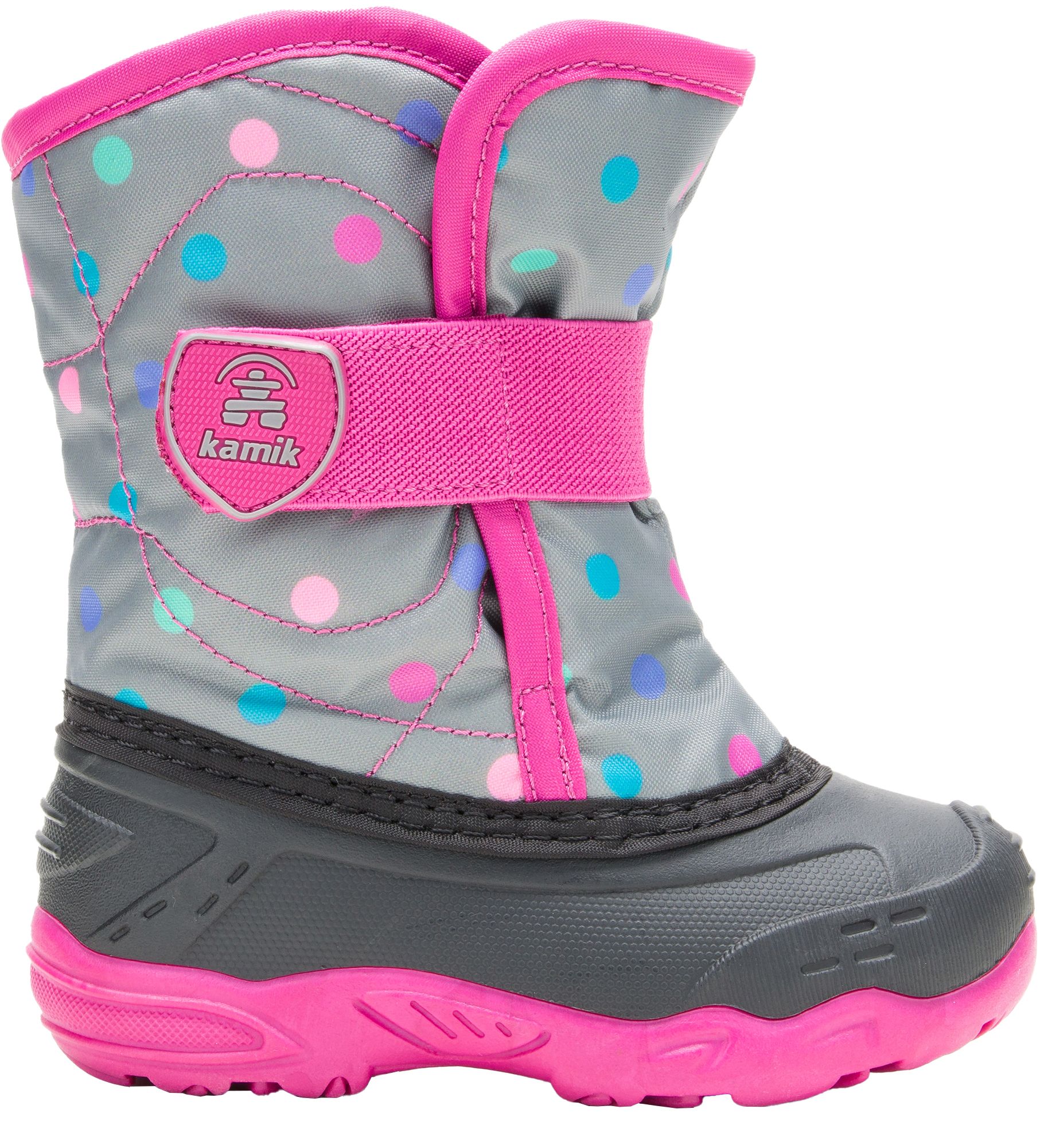 Kamik Toddler Snowbug 6 Waterproof Winter Boots, Girls