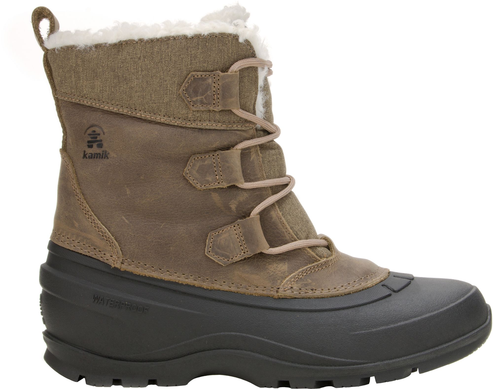 Kamik Women's Snowgem Lo Waterproof Winter Boots