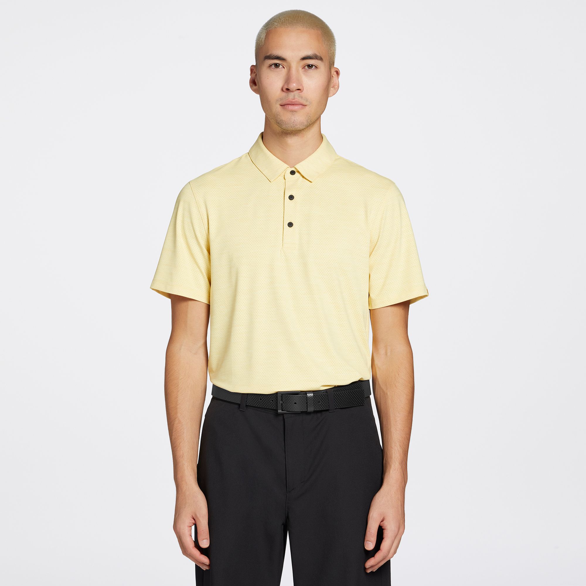 VRST Men's Golf Pivot Heather Polo