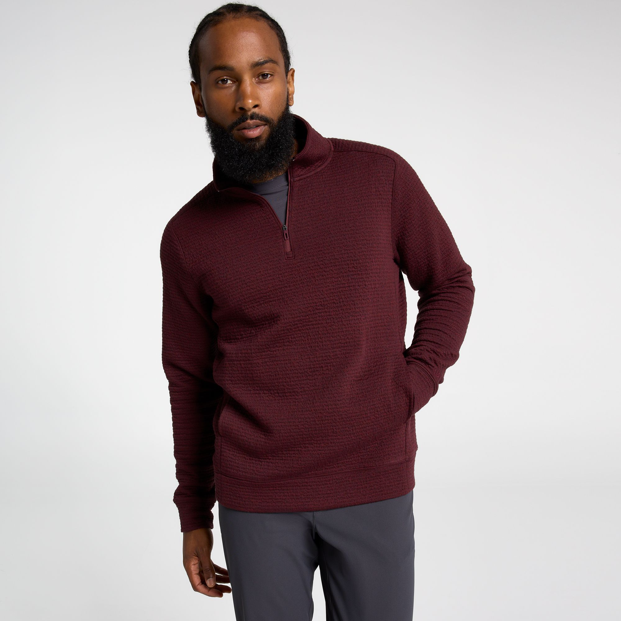 Burgundy Plum Heather