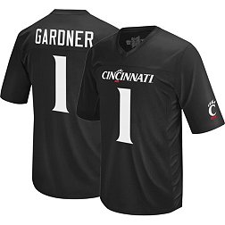 Retro Brand Men's Cincinnati Bearcats Sauce Gardner #1 Black Replica Football Jersey