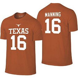 Retro Brand Men's Texas Longhorns Archie Manning #16 Burnt Orange T-Shirt