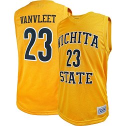 Retro Brand Men's Wichita State Shockers Fred VanVleet #23 Yellow Replica Basketball Jersey
