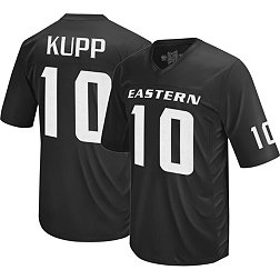Retro Brand Men's Eastern Washington Eagles Cooper Kupp #10 Black Replica Football Jersey
