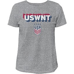 Original Retro Brand Women's USWNT 2023 4 Star Grey T-Shirt