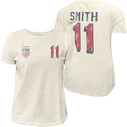 Original Retro Brand Women's USWNT 2023 Sophia Smith #11 Off White T-Shirt