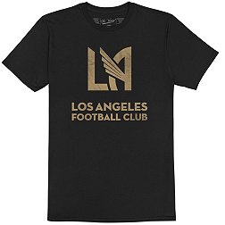 Retro Brand Youth Los Angeles FC Logo Black T-Shirt