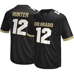 Retro Brand Youth Colorado Buffaloes Travis Hunter #12 Black Replica Football Jersey