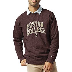League-Legacy Men's Boston College Eagles Maroon Heritage Crew Sweatshirt