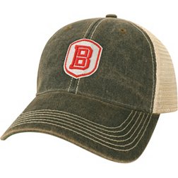 League-Legacy Adult Bradley Braves Black Old Favorite Adjustable Trucker Hat