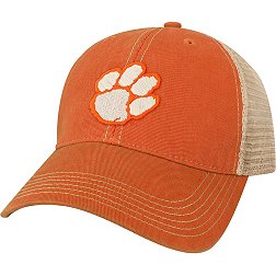 League-Legacy Men's Clemson Tigers Orange Old Favorite Adjustable Trucker Hat