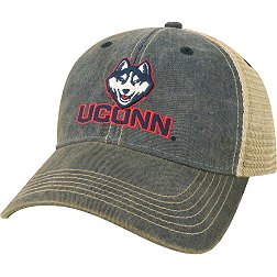 League-Legacy Men's UConn Huskies Blue Old Favorite Adjustable Trucker Hat