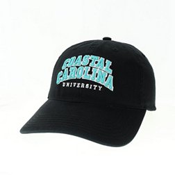 League-Legacy Men's Coastal Carolina Chanticleers Black EZA Wordmark Adjustable Hat