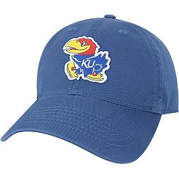 League-Legacy Men's Kansas Jayhawks Blue EZA Adjustable Hat