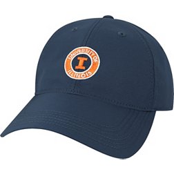 League-Legacy Adult Illinois Fighting Illini Blue Cool Fit Adjustable Hat