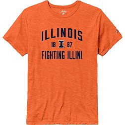 League-Legacy Men's Illinois Fighting Illini Orange Tri-Blend Victory T-Shirt
