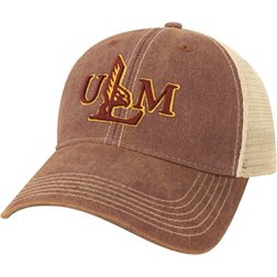 League-Legacy Adult Louisiana-Monroe Warhawks Burgundy Old Favorite Adjustable Trucker Hat
