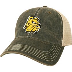 League-Legacy Adult Minnesota-Duluth  Bulldogs Black Old Favorite Adjustable Trucker Hat
