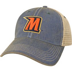 League-Legacy Adult Morgan State Bears Blue Old Favorite Adjustable Trucker Hat