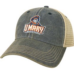 League-Legacy Adult Mary Marauders Blue Old Favorite Adjustable Trucker Hat