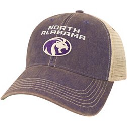League-Legacy Adult North Alabama  Lions Purple Old Favorite Adjustable Trucker Hat