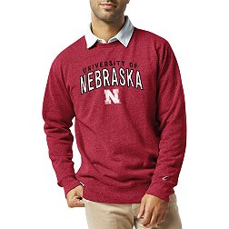 League-Legacy Men's Nebraska Cornhuskers Scarlet Heritage Crew Sweatshirt