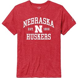 League-Legacy Men's Nebraska Cornhuskers Scarlet Tri-Blend Victory T-Shirt
