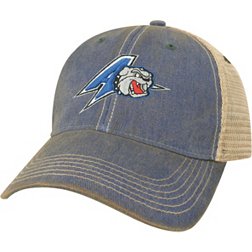 League-Legacy Adult UNC Asheville Bulldogs Royal Blue Old Favorite Adjustable Trucker Hat