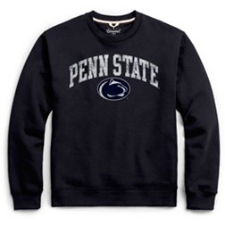 League Legacy Men's Penn State Nittany Lions Blue Pullover Crew Sweatshirt