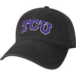 League-Legacy Men's TCU Horned Frogs Black EZA Adjustable Hat