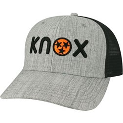 Nike Men's Tennessee Volunteers Grey Knox Mid-Pro Trucker Hat