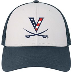 League-Legacy Men's Virginia Cavaliers Red, White and HOO Lo-Pro Adjustable Trucker Hat