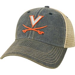 League-Legacy Men's Virginia Cavaliers Blue Old Favorite Adjustable Trucker Hat