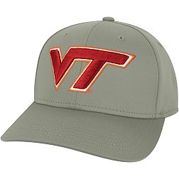 League-Legacy Men's Virginia Tech Hokies Grey Cool Fit Stretch Hat