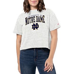 League-Legacy Women's Notre Dame Fighting Irish White Intramural Midi T-Shirt